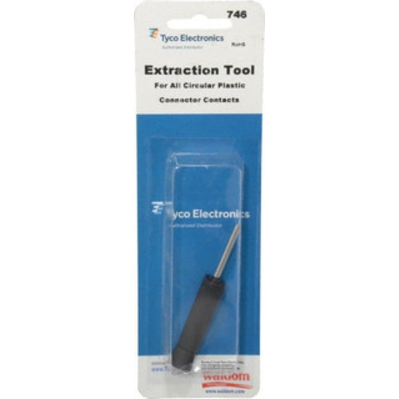 TE Connectivity Pin Extraction Tool For Use with AMP Circular Plastic Connector Contact 746 - 06063739