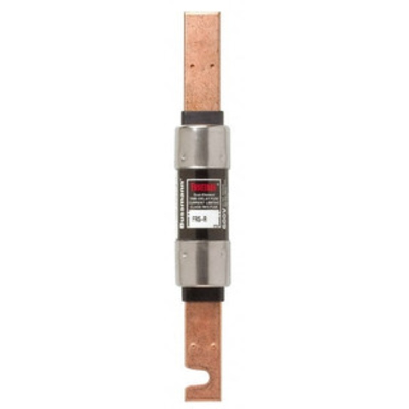 Bussmann 300 VDC, 600 VAC, 450 Amp, Time Delay General Purpose Fuse Bolt-on Mount, 13-3/8 OAL, 20 at DC, 200 (RMS) kA Rating, 3-1/8 Diam FRS-R-450 - 75908871