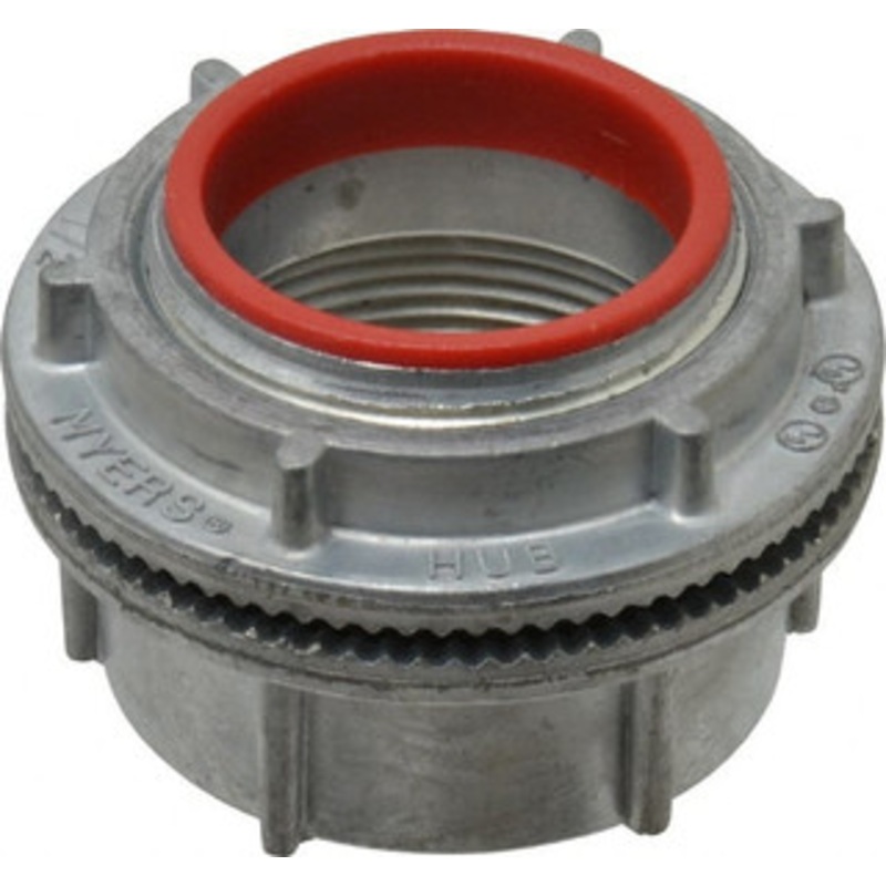 Crouse-Hinds 1-1/2 Trade Rigid/Intermediate (IMC) Conduit Hub Zinc, Noninsulated, Threaded Connection ST 5 - 04914073