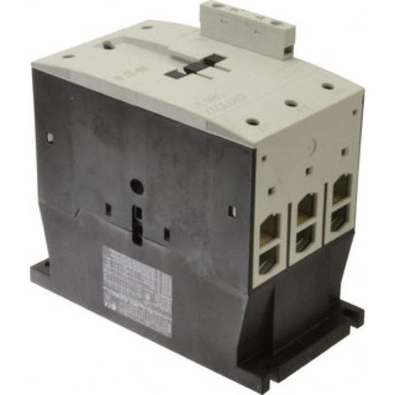 Eaton Cutler-Hammer 3 Pole, 110 Coil VAC at 50 Hz and 120 Coil VAC at 60 Hz, 125 Amp, Nonreversible Open Enclosure IEC Contactor 1 Phase hp: 15 at 200V, 15 at 230V, 7.5 at 115V, 3 Phase hp: 25 at 200V, 30 at 230V, 60 at 460V XTCE080F00A - 08805020