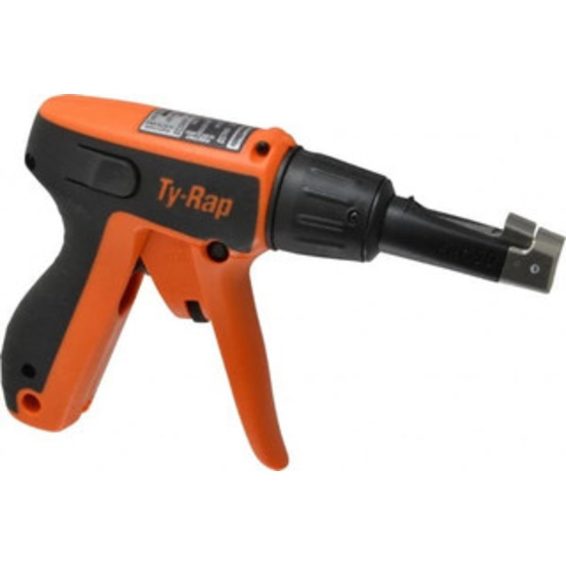 Thomas & Betts 3/32 to 0.184 Inch Wide, 18 to 50 Lb. Tensile Strength, Plastic Cable Tie Installation Tool Automatic Actuation, RoHS Compliant ERG50 - 74036872