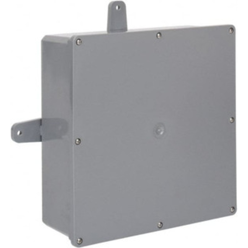 Thomas & Betts NEMA 4, 4X Thermoplastic Junction Box Enclosure with Screw Flat Cover 12 Wide x 12 High x 4 Deep, Corrosion Resistant E989UUN - 54088174