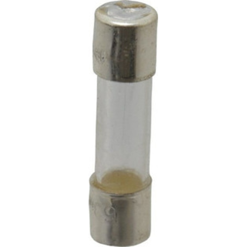 Bussmann 250 VAC, 32 VDC, Fast-Acting Miniature Glass Fuse 20mm OAL, 10 at 125 V kA Rating, 5mm Diam GMA-63-R - 71917892