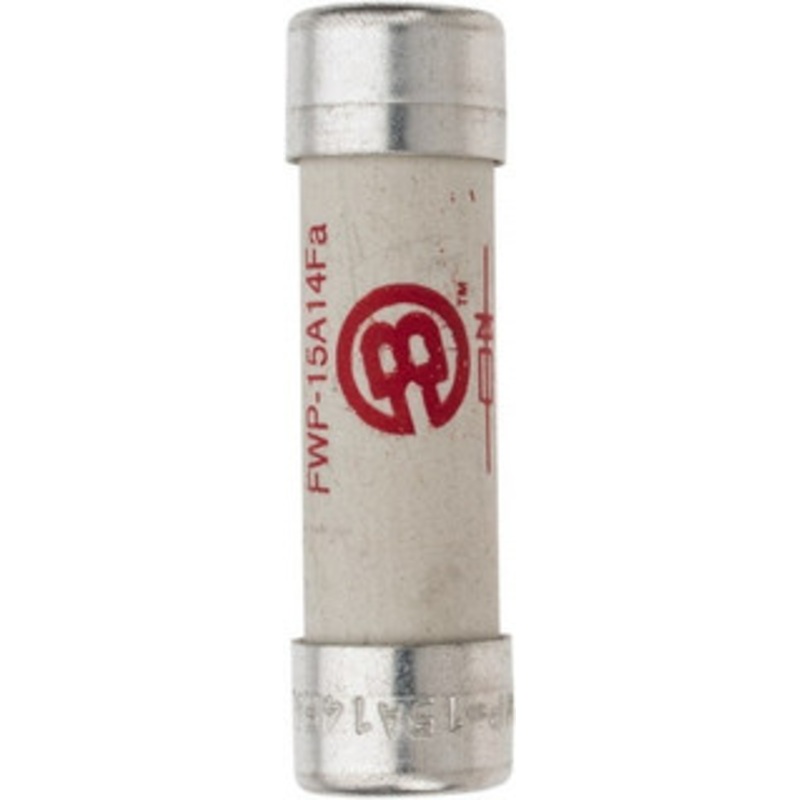 Bussmann 690 VAC (IEC), 700 VAC (UL), 800 VDC, 15 Amp, Fast-Acting Semiconductor/High Speed Fuse 50.8mm OAL, 200 (RMS), 50 at DC kA Rating, 9/16 Diam FWP-15A14F - 75382978
