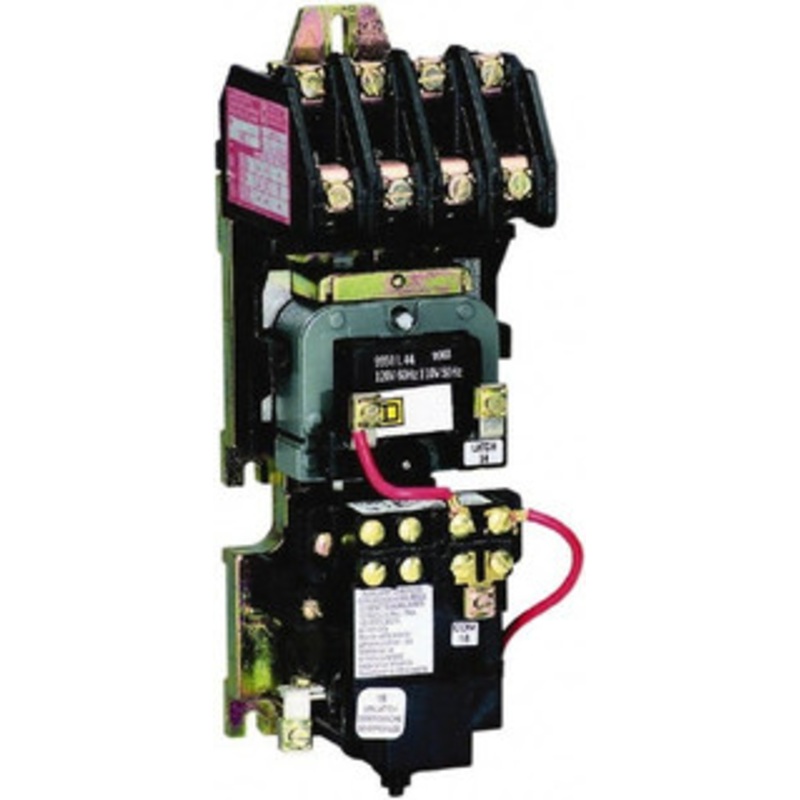 Square D No Enclosure, 4 Pole, Mechanically Held Lighting Contactor 20 A (Tungsten), 30 A (Fluorescent), 110 VAC at 50 Hz, 120 VAC at 60 Hz, 4NO Contact Configuration 8903LXO40V02 - 72603871