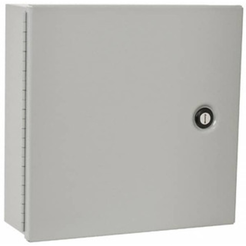 Cooper B-Line NEMA 1 Steel Standard Enclosure with Hinge Flat Cover 12 Wide x 12 High x 4 Deep 78205179260 - 64052822