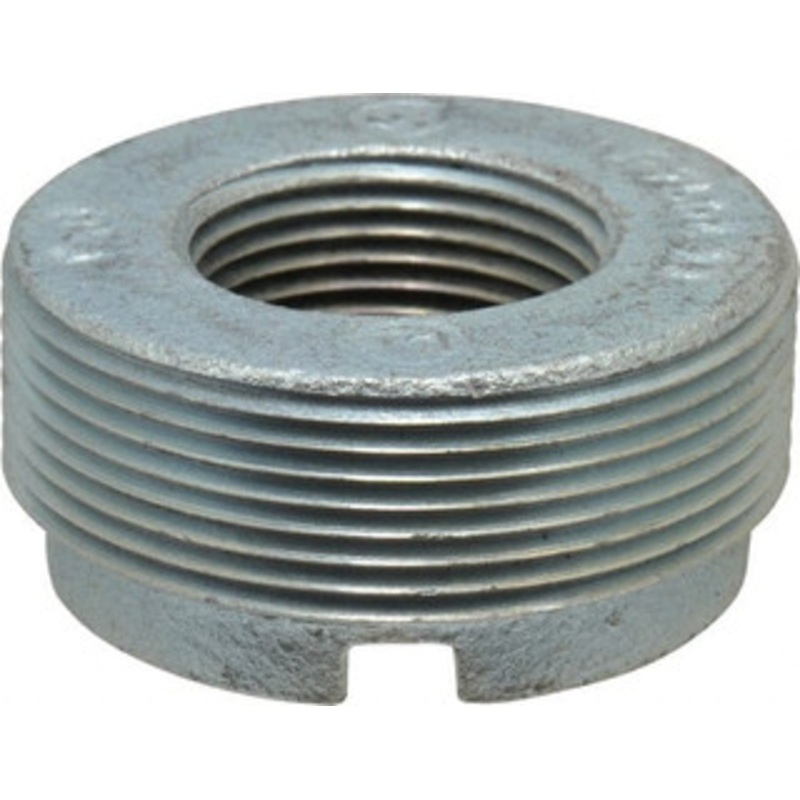 Thomas & Betts 2-1 Trade Rigid/Intermediate (IMC) Conduit Reducer Malleable Iron, Noninsulated, Threaded Connection 613 - 54062476