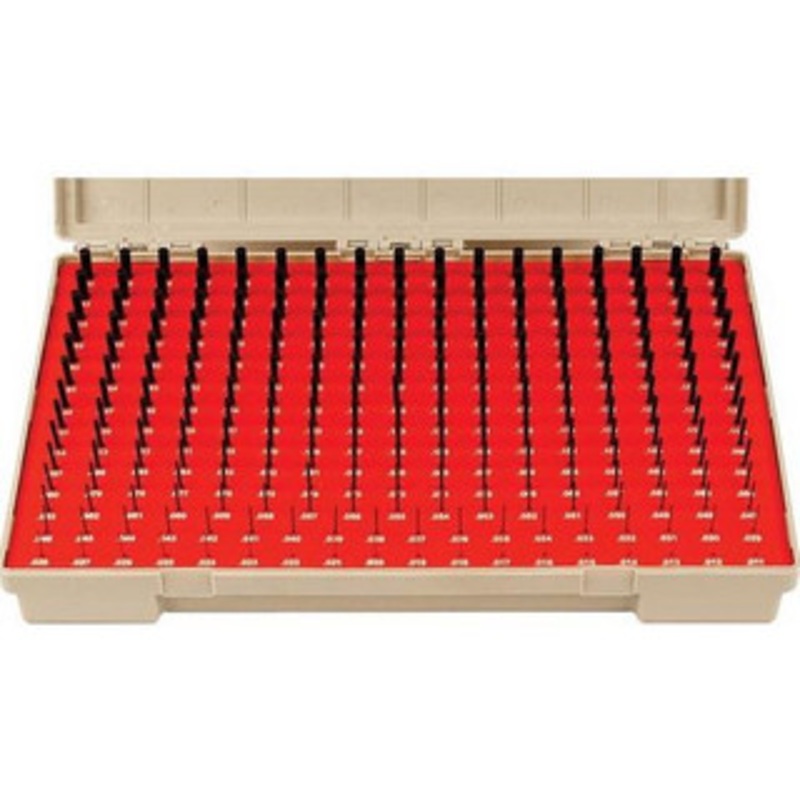 Vermont Gage Black Guard Class ZZ 240 Piece Pin Gage Set, .011 thru .250 Range, Plus