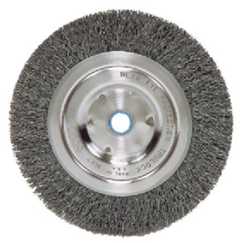 Weiler Bench Grinder Wheel, 6 Diameter, 7/8 Wide Face Width - 0664