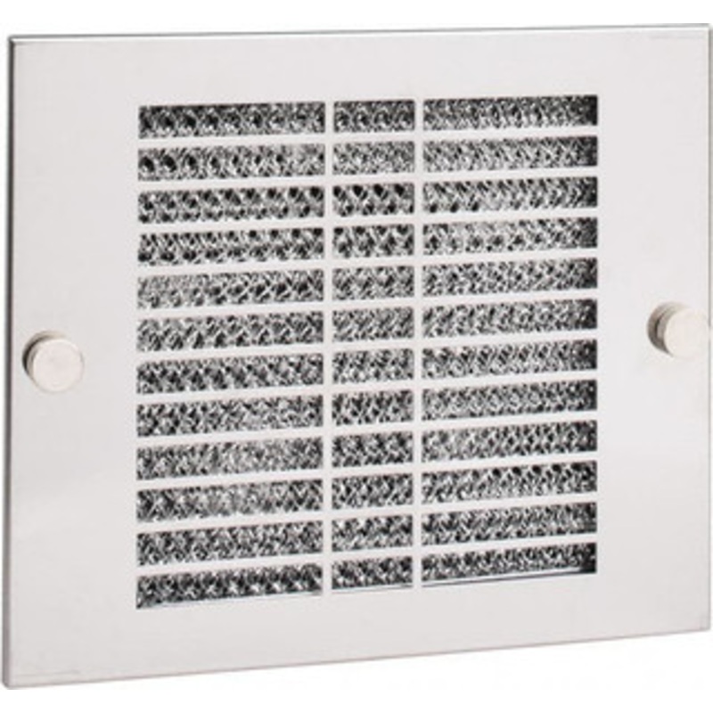Cooper B-Line 220 CFM, 3,300 RPM, Enclosure Cooling Fan Package 8-7/8 Inch Wide x 3 Inch Deep x 7-5/8 Inch High, 33 W, 115 VAC, Stainless Steel Grill, Steel Enclosure 78205132790 - 64044076