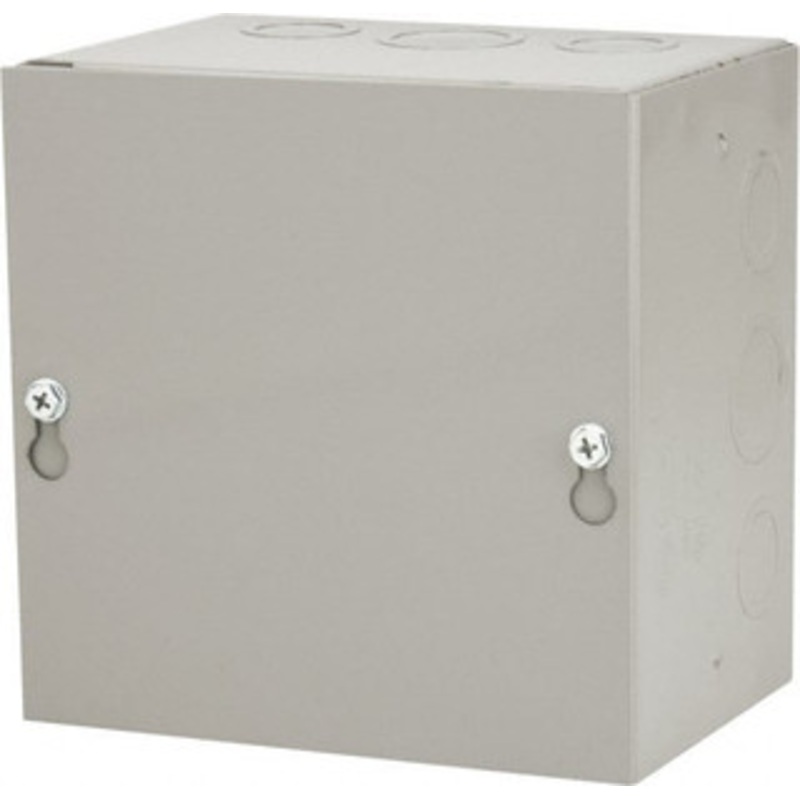 Cooper B-Line NEMA 1 Steel Junction Box Enclosure with Screw Flat Cover 6 Wide x 6 High x 4 Deep 78205122130 - 64051162