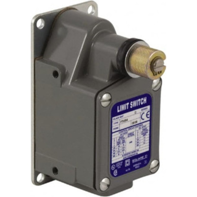 Square D SPDT, 600 VAC, Screw Terminal, Rotary Spring Return Actuator, General Purpose Limit Switch 1, 2, 4, 12, 13 NEMA Rating, IP67 IPR Rating 9007FTSB1 - 54423942