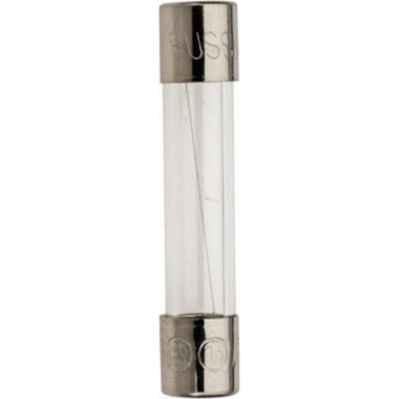 Bussmann 250 VAC, 32 VDC, 0.4 Amp, Fast-Acting Miniature Glass Fuse 1-1/4 OAL, 10 at 125 V kA Rating, 1/4 Diam AGC-4-10-R - 71922777