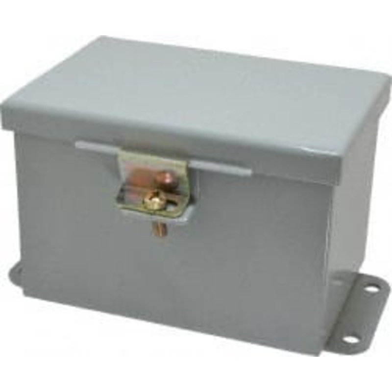 Cooper B-Line NEMA 12, 13 Steel Standard Enclosure with Hinge Flat Cover 4 Wide x 6 High x 4 Deep, Dirt-tight & Dust-tight 78205175030 - 64073265