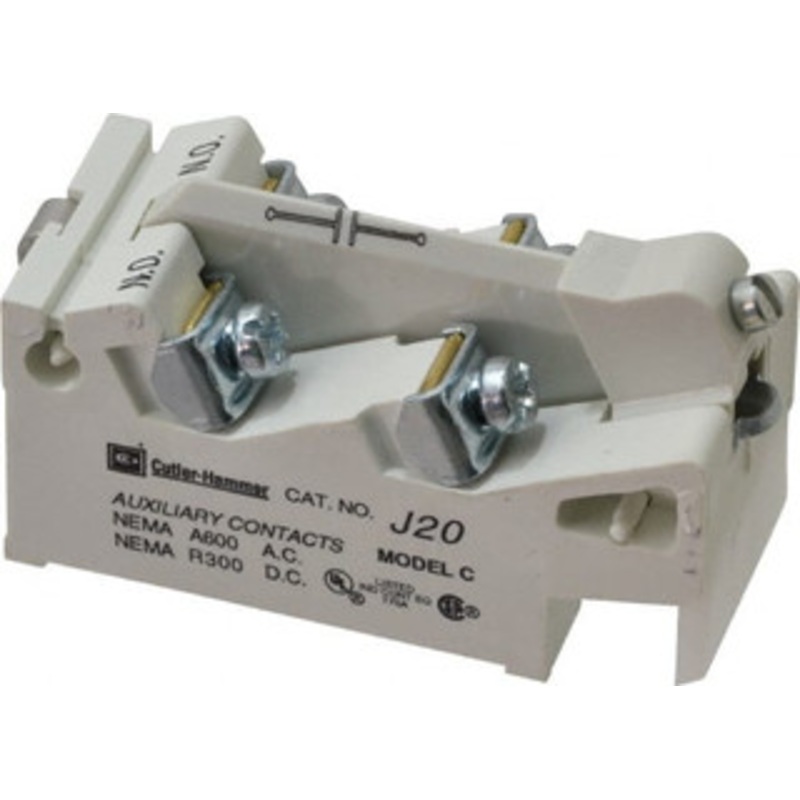 Eaton Cutler-Hammer Starter Auxiliary Electrical Interlock For Use with A200 Starters, Size 5-9 AC Contactors J20 - 02355154