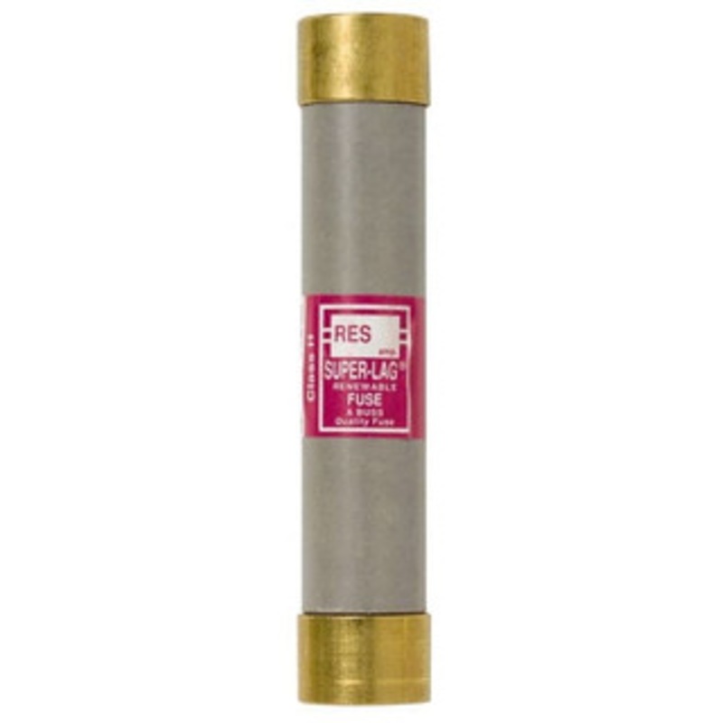 Bussmann 600 VAC, 6 Amp, Time Delay Renewable Fuse Fuse Holder Mount, 127mm OAL, 10 (RMS) kA Rating, 13/16 Diam RES-6 - 75381079