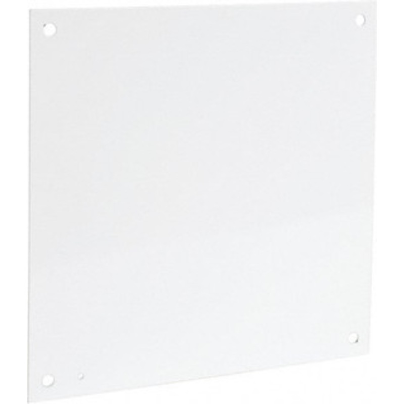 Cooper B-Line 17 OAW x 17 OAH Powder Coat Finish Electrical Enclosure Nonperforated Panel 20 x 20 Box, 12 Gauge Steel, Use with 20208RHC 78205137703 - 64050370