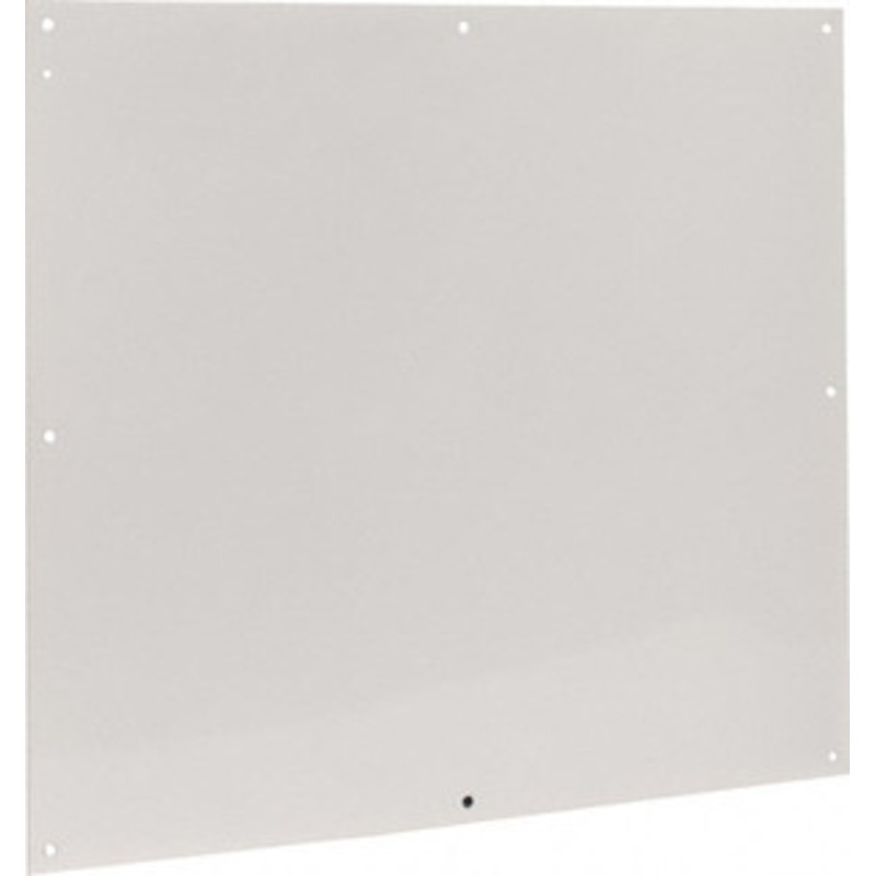 Cooper B-Line 28-1/2 OAW x 32 OAH Powder Coat Finish Electrical Enclosure Nonperforated Panel 36 x 30 Box, 14 Gauge Steel, Use with 363012-1/36306-1/36308-1 78205109085 - 60614864