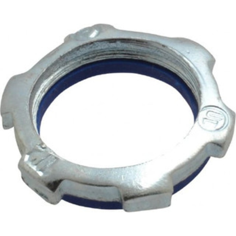 Thomas & Betts 1/2 Trade Rigid/Intermediate (IMC) Conduit Locknut Steel, Noninsulated, Threaded Connection 141SL - 54061403