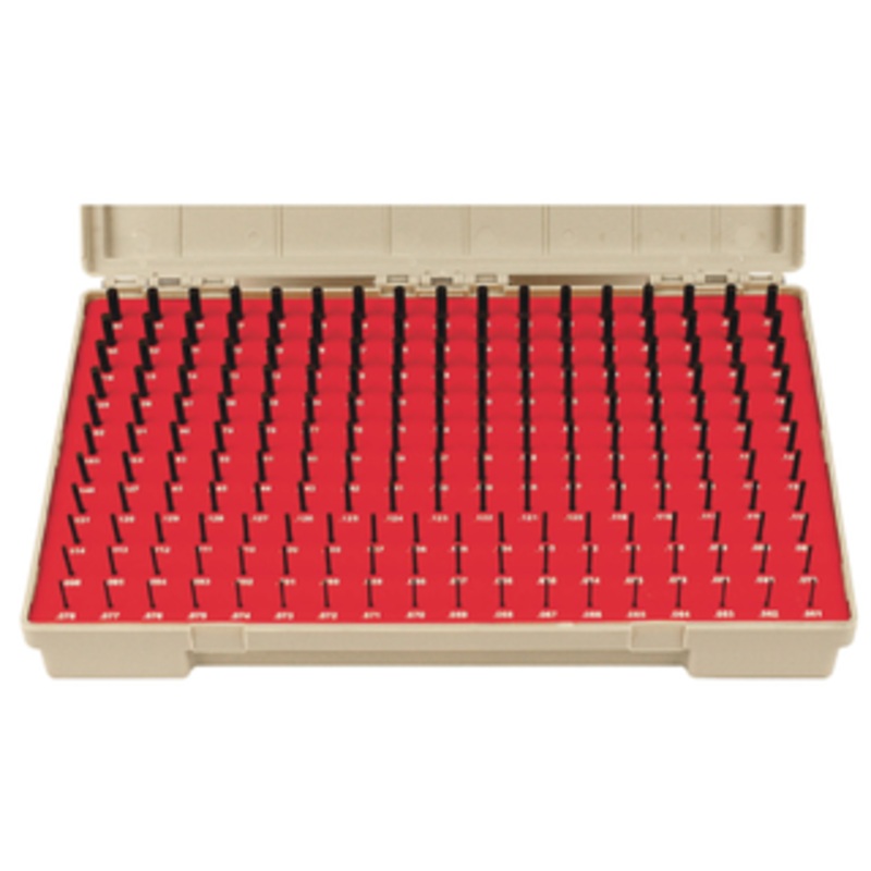 Vermont Gage Black Guard Class ZZ 190 Piece Pin Gage Set, .061 thru .250 Range, Plus