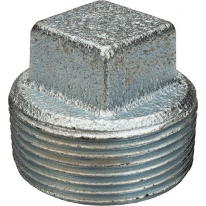 Crouse-Hinds 1-1/4 Trade Rigid/Intermediate (IMC) Conduit Plug Cast Iron, Noninsulated, Threaded Connection PLG45M - 04518023