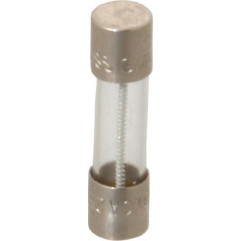 Bussmann 250 VAC, 32 VDC, 1.6 Amp, Time Delay Miniature Glass Fuse 20mm OAL, 10 at 125 V kA Rating, 5mm Diam GMD-1-6-R - 71924534