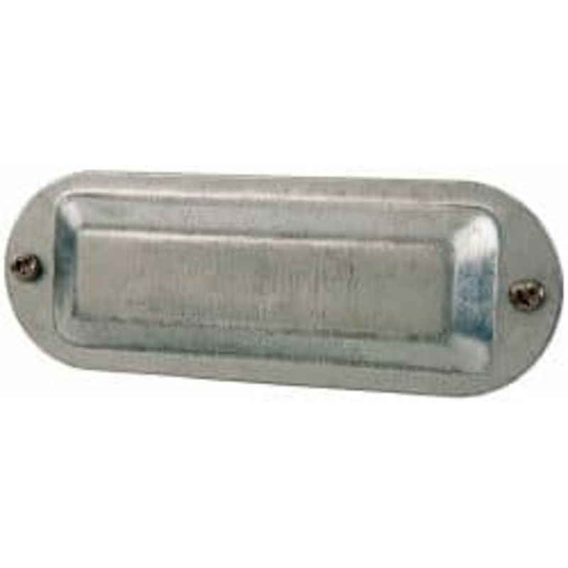 Crouse-Hinds 1-1/4 & 1-1/2 Trade, Steel Conduit Body Cover Plate Use with Form 5 Conduit Bodies K125S - 04505277