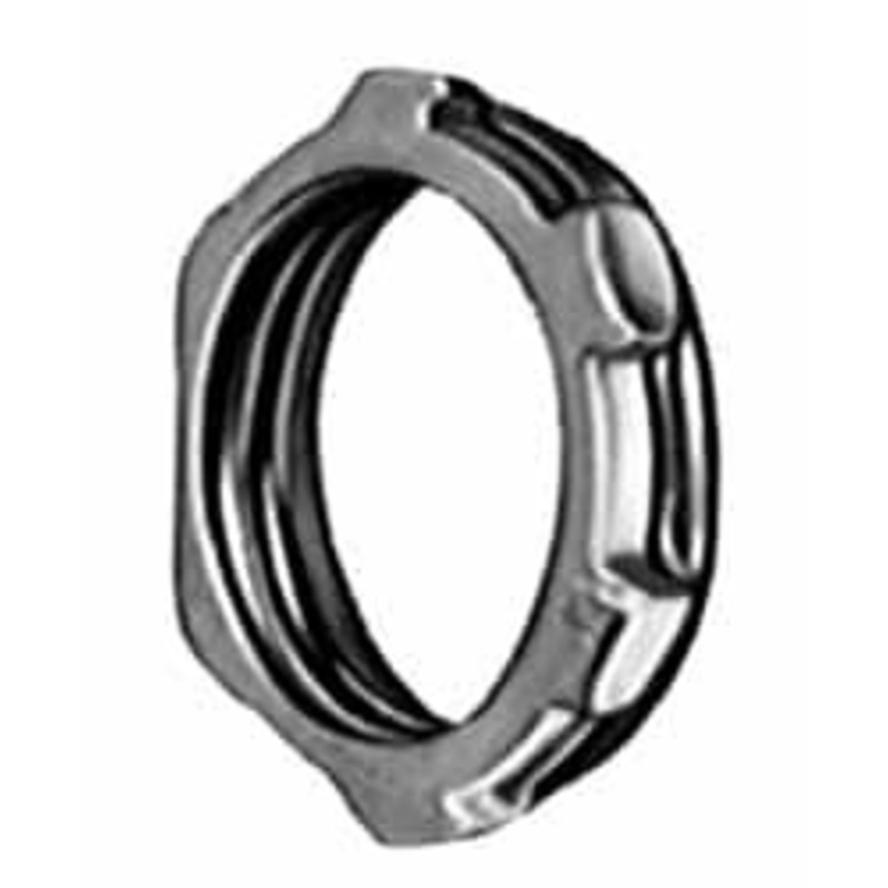 Thomas & Betts 3-1/2 Trade Rigid/Intermediate (IMC) Conduit Locknut Malleable Iron, Noninsulated, Threaded Connection 149 - 54061387
