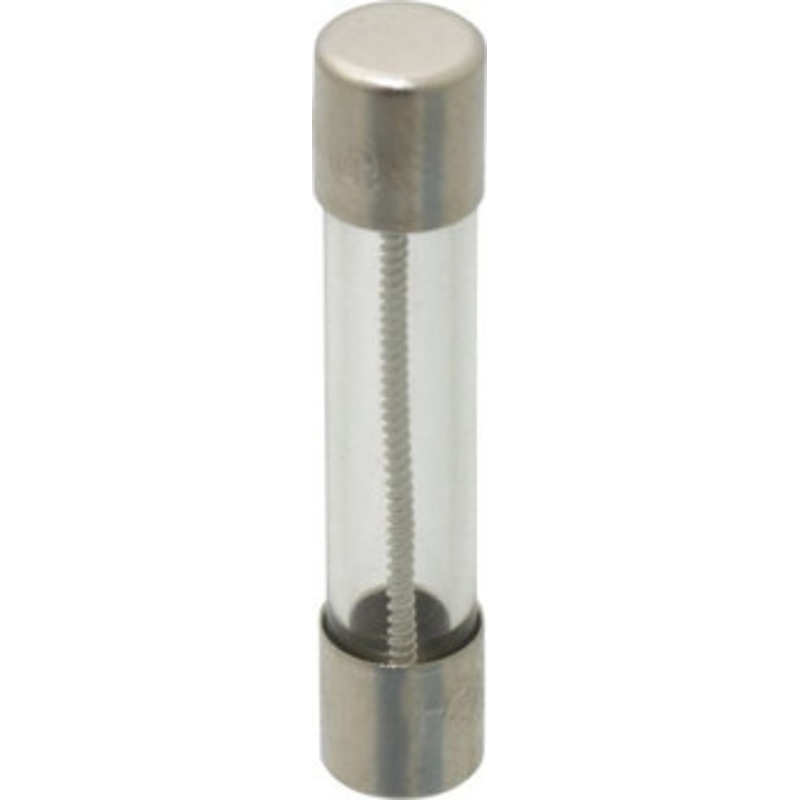 Bussmann 250 VAC, 32 VDC, 1.5 Amp, Time Delay Miniature Glass Fuse 1-1/4 OAL, 1/4 Diam MDL-1-1-2-R - 74680661