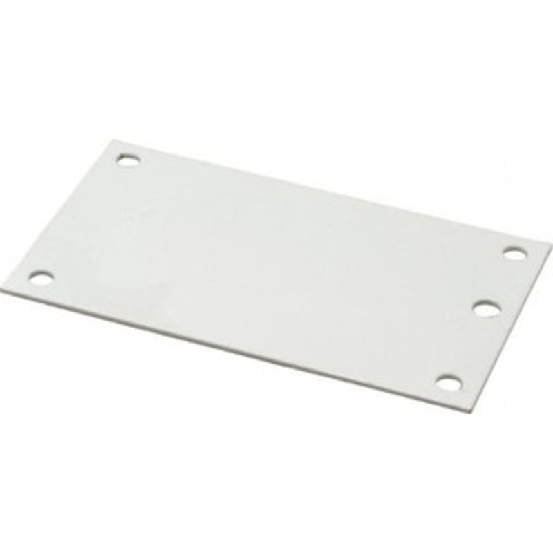 Cooper B-Line 2-7/8 OAW x 4-7/8 OAH Powder Coat Finish Electrical Enclosure Nonperforated Panel 6 x 4 Box, 14 Gauge Steel, Use with 643-12CHC/643-12CHQRC/643-12LC/643-12SC/644-12CHC/644-12LC/644-12SC/644-FTC 78205179305 - 60614898