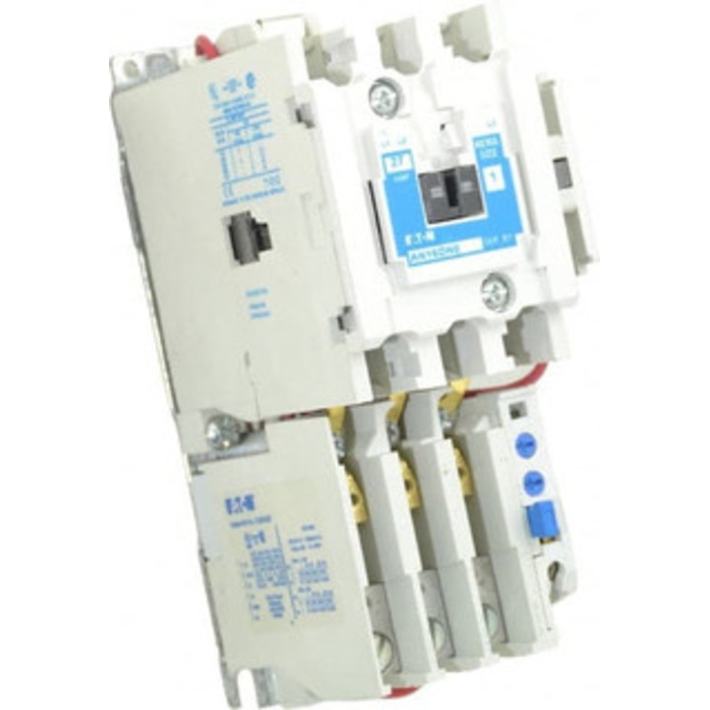 Eaton Cutler-Hammer 110 Coil VAC at 50 Hz, 120 Coil VAC at 60 Hz, 27 Amp, NEMA Size 1, Nonreversible Open Enclosure NEMA Motor Starter 2 hp at 1 Phase AN16DN0AB - 02353217