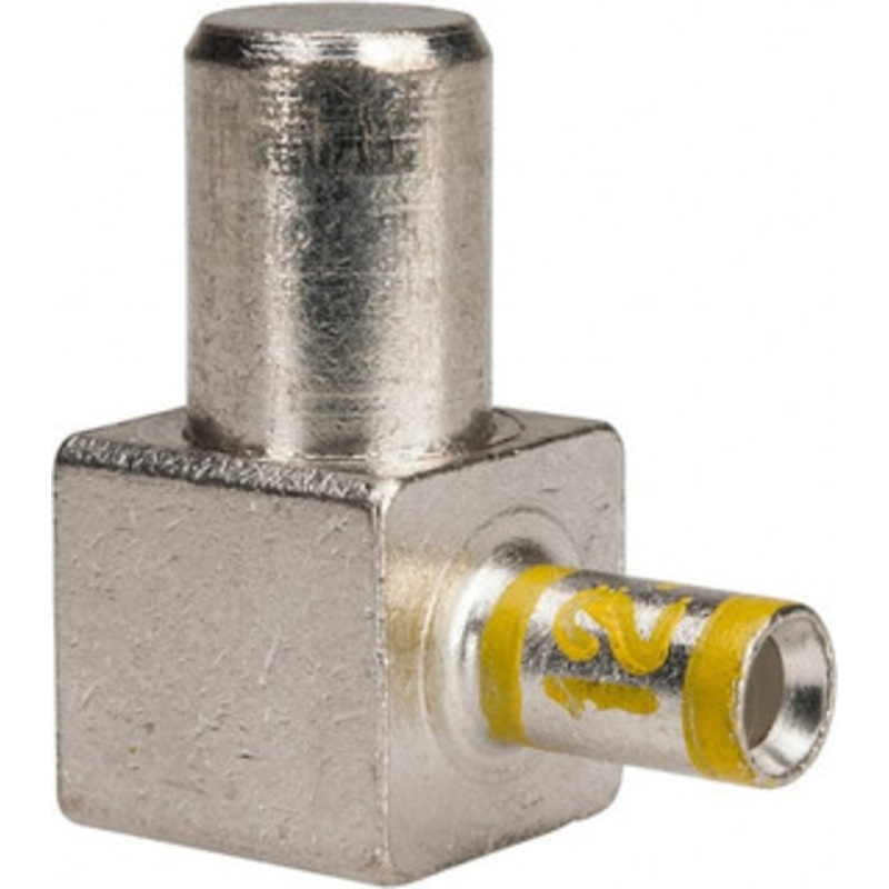 Thomas & Betts 600 Volt, 12 to 10 AWG, Male Pigtail Connector 3/8 Inch Long Wire Strip, Yellow, CSA Certified, RoHS Compliant, UL File Y MD1210M-2 - 54060132