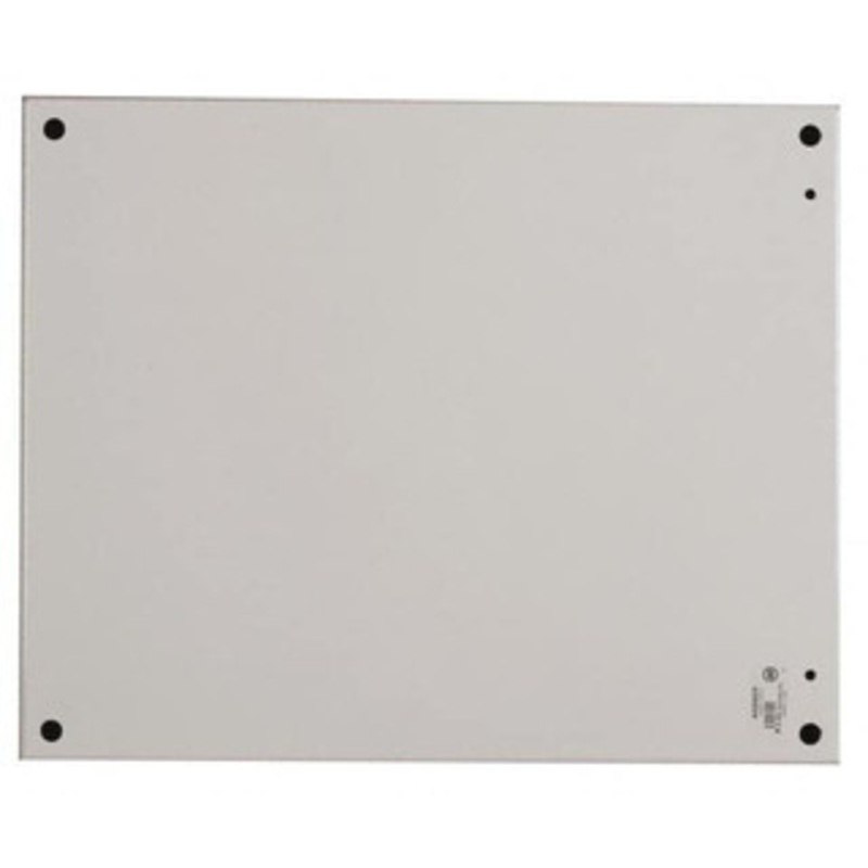 Cooper B-Line 13 OAW x 13 OAH Powder Coat Finish Electrical Enclosure Nonperforated Panel 16 x 16 Box, 12 Gauge Steel, Use with 16166-12/16168-12 78205170386 - 60614732