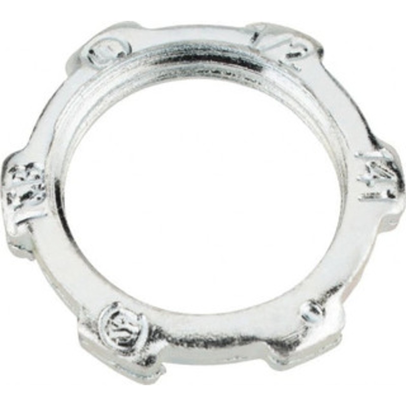 Thomas & Betts 1/2 Trade Rigid/Intermediate (IMC) Conduit Locknut Steel, Noninsulated, Threaded Connection 141 - 54061304