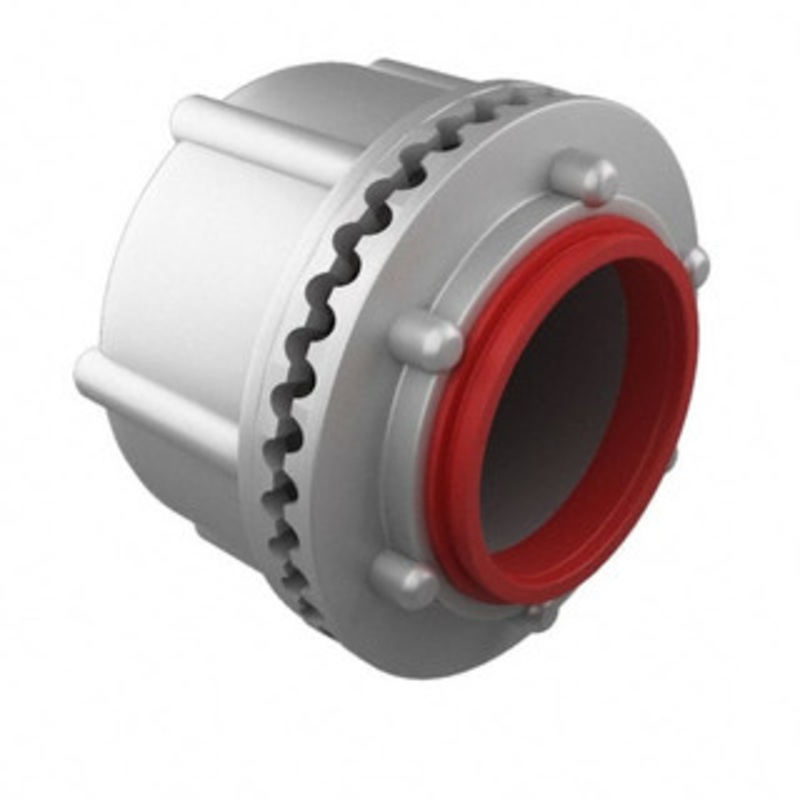 Crouse-Hinds 1-1/4 Trade Rigid/Intermediate (IMC) Conduit Hub Zinc, Noninsulated, Threaded Connection ST 4 - 04914065