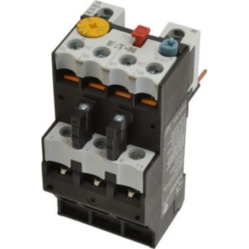 Eaton Cutler-Hammer 4 to 6 Amp, 690 VAC, Thermal IEC Overload Relay Trip Class 10, For Use with 7-15 A Contactors XTOB006BC1 - 08805327