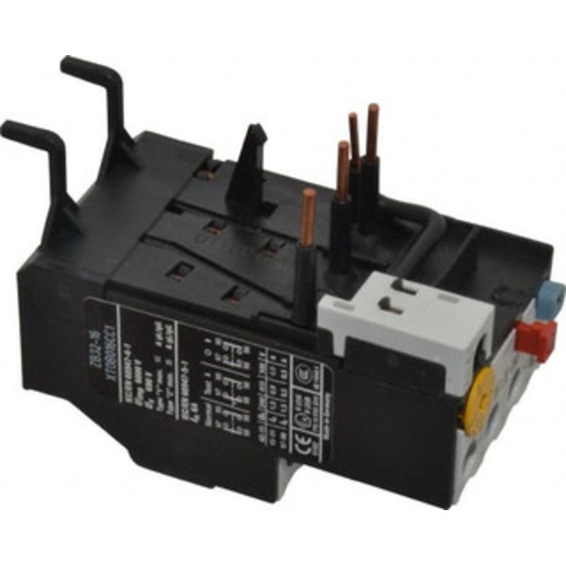 Eaton Cutler-Hammer 10 to 16 Amp, 690 VAC, Thermal IEC Overload Relay Trip Class 10, For Use with 18-32 A Contactors XTOB016CC1 - 08805350
