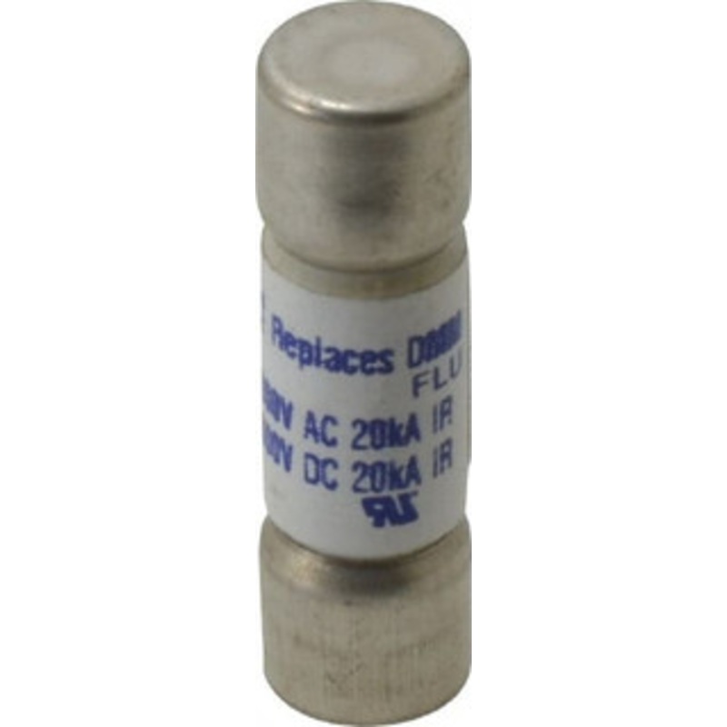 Ferraz Shawmut 1,000 VAC/VDC, 0.14 Amp, Fast-Acting Multimeter Fuse 34.9mm OAL, 20 at AC/DC kA Rating, 10.3mm Diam FSM44/100 - 02711695