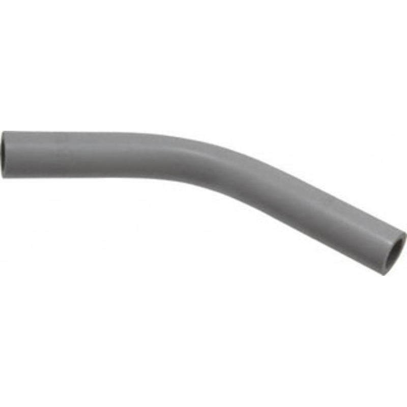 Thomas & Betts 1/2 Trade Rigid Conduit Elbow PVC, Insulated, Angled Connector, Glued Connection UA7AD - 54090428