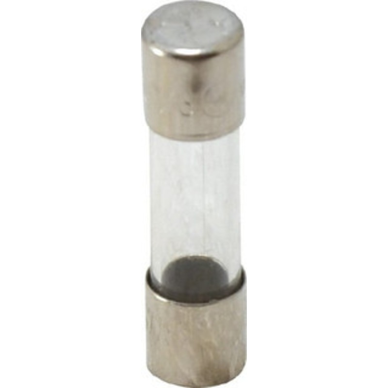 Bussmann 250 VAC, 32 VDC, 0.13 Amp, Fast-Acting Miniature Glass Fuse 25.4mm OAL, 10 at 125 V kA Rating, 1/4 Diam AGX-1/8 - 71922900