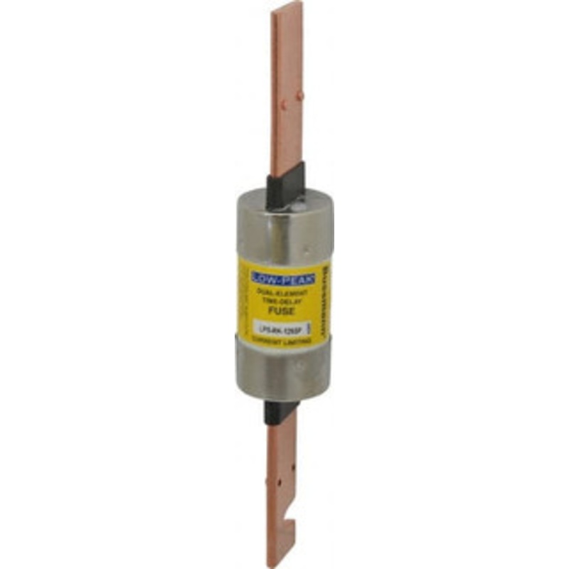 Bussmann 300 VDC, 600 VAC, 125 Amp, Time Delay General Purpose Fuse Bolt-on Mount, 9-5/8 OAL, 100 at DC, 300 at AC (RMS) kA Rating, 1.61 Diam LPS-RK-125SP - 74875022