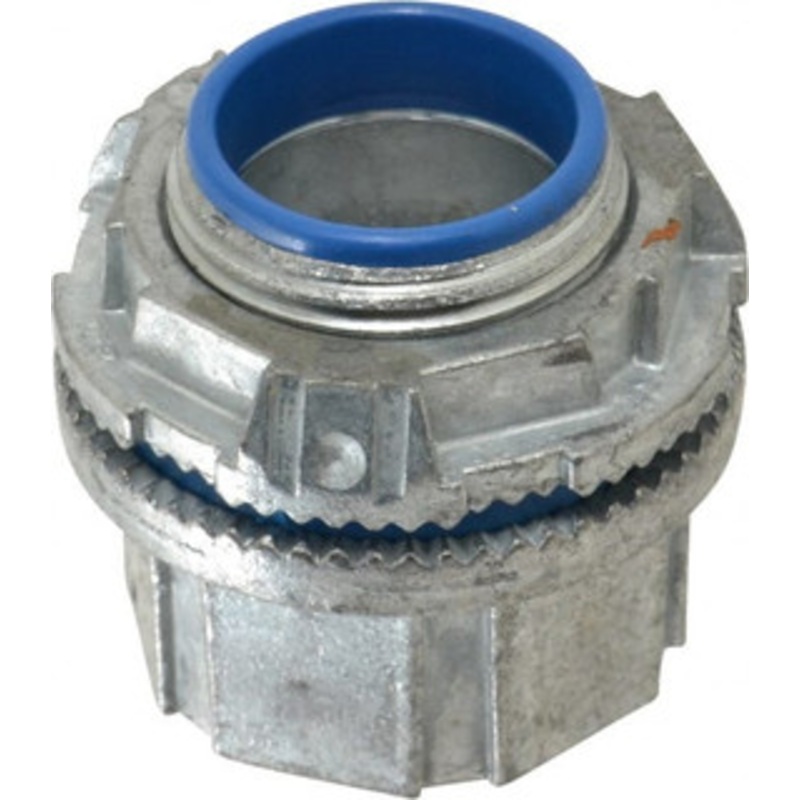 Thomas & Betts 1 Trade Rigid/Intermediate (IMC) Conduit Hub Zinc, Partially Insulated, Threaded Connection H100-TB - 54062021