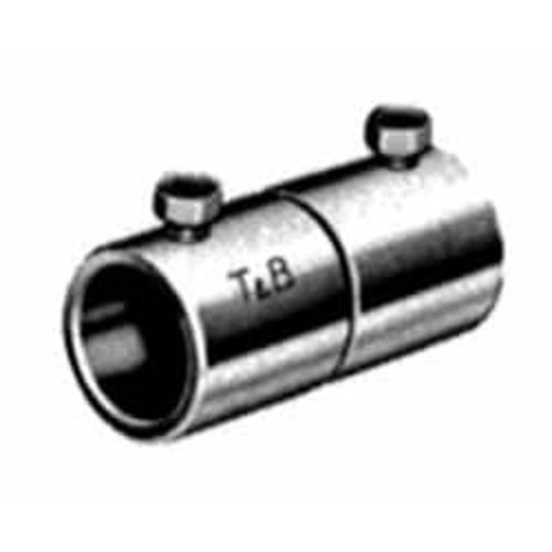 Thomas & Betts 3 Trade Rigid/Intermediate (IMC) Conduit Coupling Malleable Iron, Noninsulated, Set Screw Connection 8824-TB - 54061072