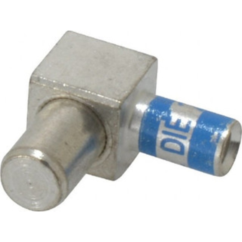 Thomas & Betts 600 Volt, 6 AWG, Male Pigtail Connector 1/2 Inch Long Wire Strip, Blue, CSA Certified, RoHS Compliant, UL File Y MD6M-2 - 54060215