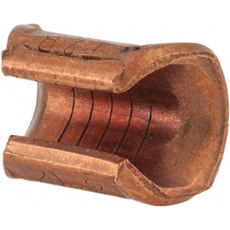 Thomas & Betts 7/16 High x 9/16 Long, Terminal Block C Tap Use with Wire Range Main 10-8 54710 - 54056056