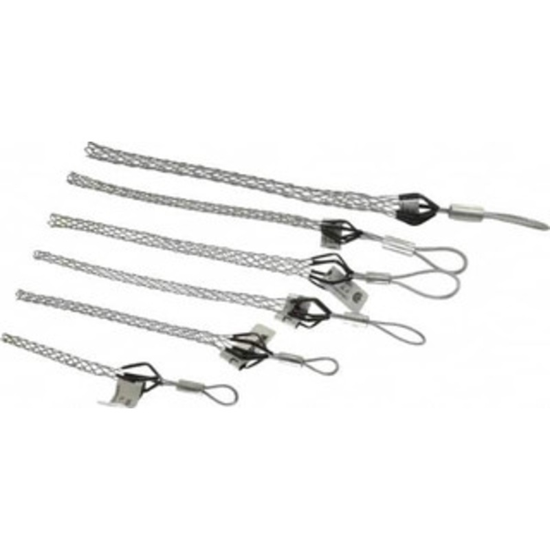 Woodhead - Molex Flexible Eye, Closed Mesh, Steel Wire Pulling Grip Set 5-12 Mesh, 1/4 to 1.24 Cable Diam 35976 - 70497938