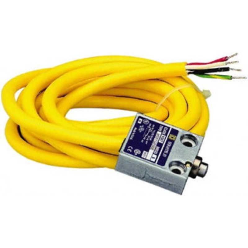 Square D SPDT, NC/NO, Multiple VDC Levels, Prewired Terminal, Plunger Actuator, General Purpose Limit Switch 1, 2, 4, 6, 6P NEMA Rating, IP67 IPR Rating, 80 Ounce Operating Force 9007MS01S0300 - 59760603