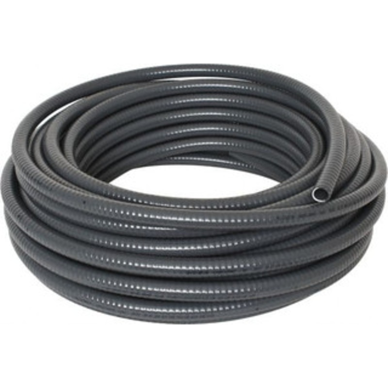 Thomas & Betts 1/2 Trade Size, 100 ft. Long, Flexible Liquidtight Conduit PVC, 0.627 ID, Gray 15005-100 - 54087903