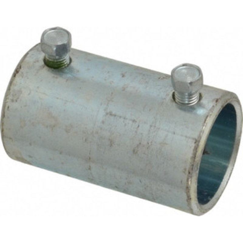 Thomas & Betts 1 Trade Rigid/Intermediate (IMC) Conduit Coupling Steel, Noninsulated, Set Screw Connection 8324-TB - 54061023