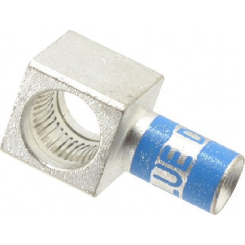 Thomas & Betts 600 Volt, 6 AWG, Female Pigtail Connector 1/2 Inch Long Wire Strip, Blue, CSA Certified, RoHS Compliant, UL File Y MD6F-2 - 54060207